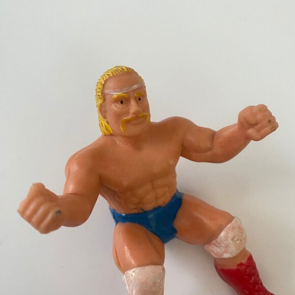 Vintage 1980’s USA vs. Russia USSR Thumb Wrestlers knock off Hulk Hogan figures - Picture 7 of 9